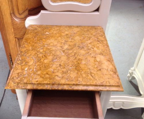 PAINTED FRENCH OAK DRESSING TABLE - ADDITIONAL PHOTO 8