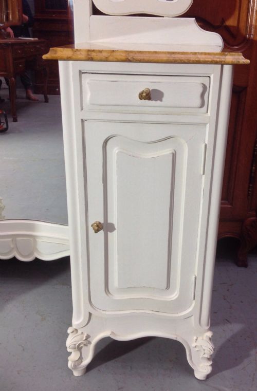 PAINTED FRENCH OAK DRESSING TABLE - ADDITIONAL PHOTO 11