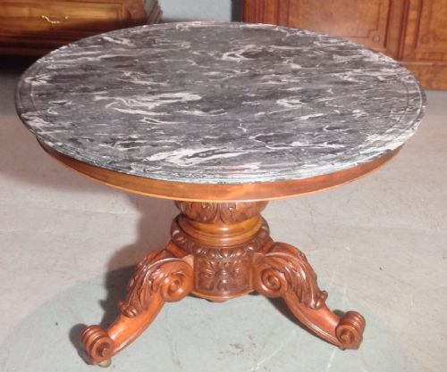 FRENCH MAHOGANY GUERIDON TABLE - ADDITIONAL PHOTO 8