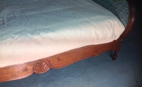 FRENCH OAK UPHOLSTERED BED - ADDITIONAL PHOTO 9