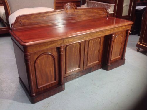 mahogany victorian sideboard - CATEGORY: ANTIQUE SIDEBOARDS - DATED 1880