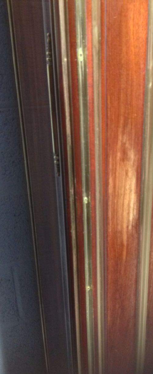 BREAKFRONT FRENCH MAHOGANY ARMOIRE - ADDITIONAL PHOTO 8