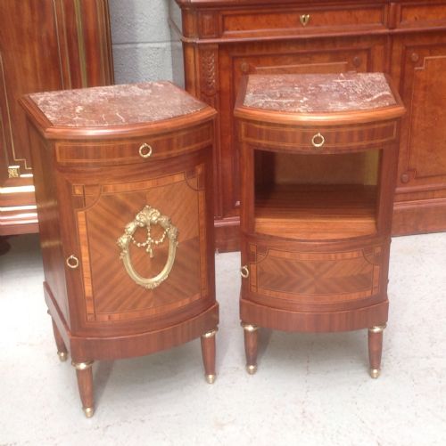 PAIR OF FRENCH ART DECO BEDSIDE CABINETS - ADDITIONAL PHOTO 19