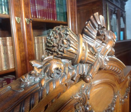 STUNNING FRENCH SUPERKING SIZE BED BY MAISON LALANDE PARIS - ADDITIONAL PHOTO 12