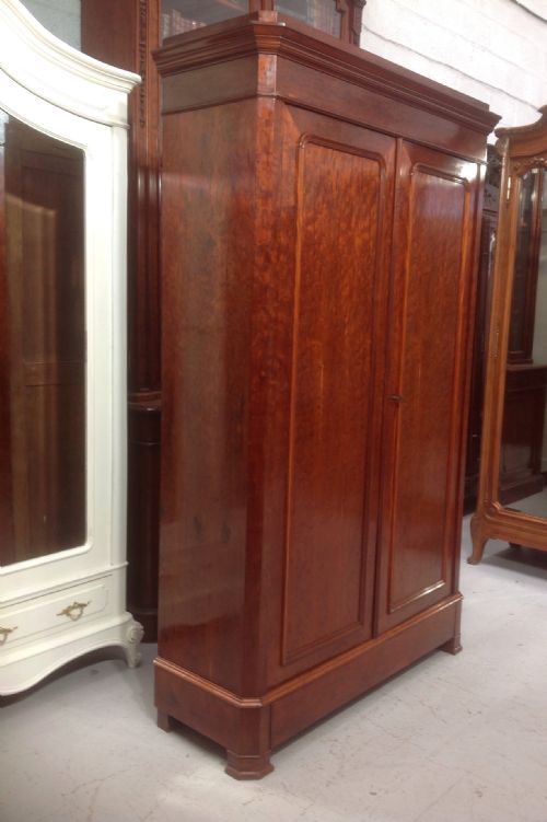 PLUM PUDDING MAHOGANY FRENCH ARMOIRE - ADDITIONAL PHOTO 6