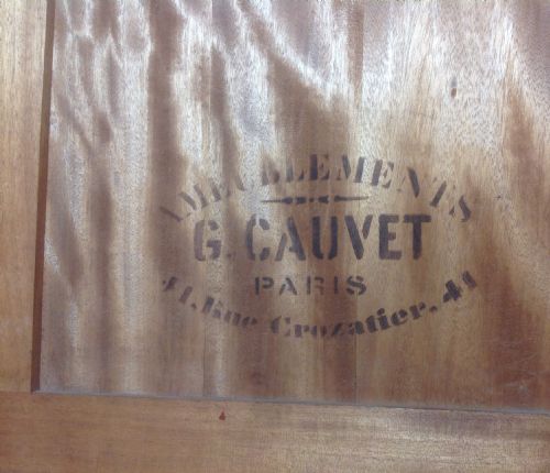 FRENCH MAHOGANY ARMOIRE PARIS MAKER - ADDITIONAL PHOTO 6
