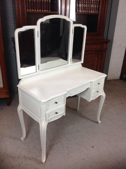 PAINTED FRENCH DRESSING TABLE - ADDITIONAL PHOTO 4