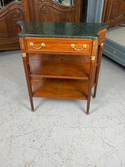 marble top french console - CATEGORY: ANTIQUE CABINETS - DATED 1920
