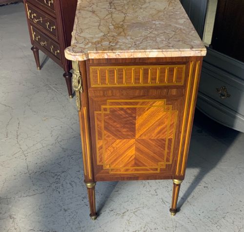 INLAID FRENCH COMMODE - ADDITIONAL PHOTO 7