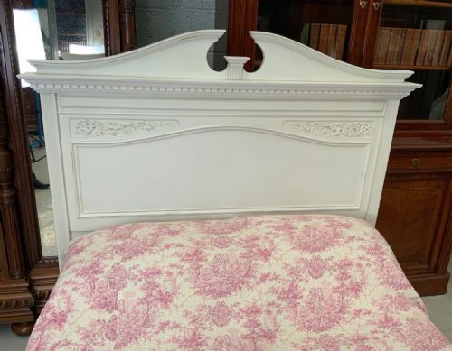 PAINTED FRENCH KINGSIZE BED - ADDITIONAL PHOTO 17