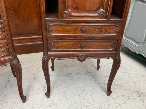 PAIR OF FRENCH ROSEWOOD CABINETS - ADDITIONAL PHOTO 9