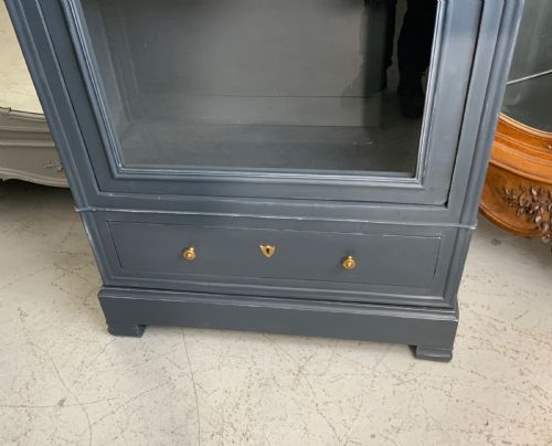 PAINTED FRENCH LOUIS PHILIPPE BOOKCASE - ADDITIONAL PHOTO 3