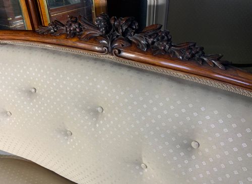 ROSEWOOD FRENCH SOFA - ADDITIONAL PHOTO 2