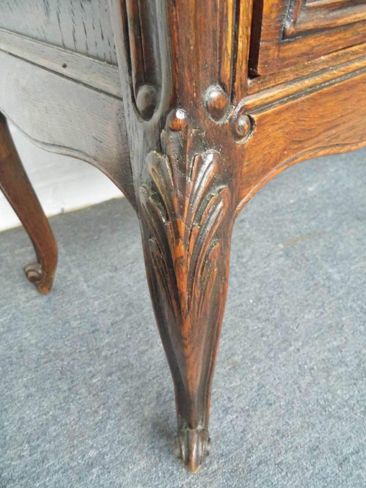 PAIR OF FRENCH OAK BEDSIDE CABINETS View III