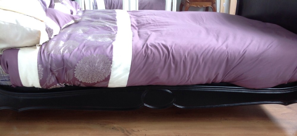 FRENCH PAINTED BLACK BED View VII
