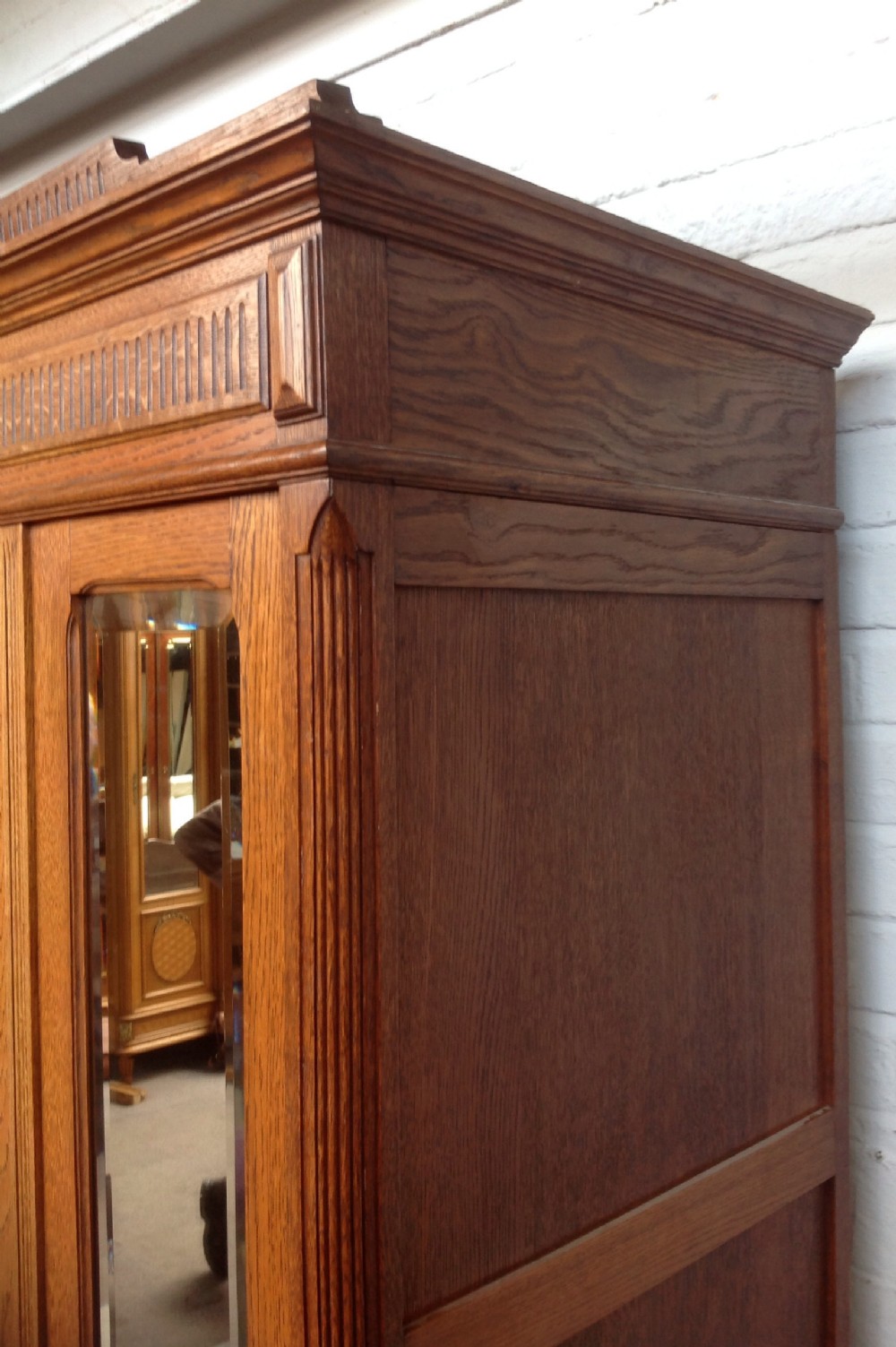ANTIQUE FRENCH OAK ARMOIRE View X