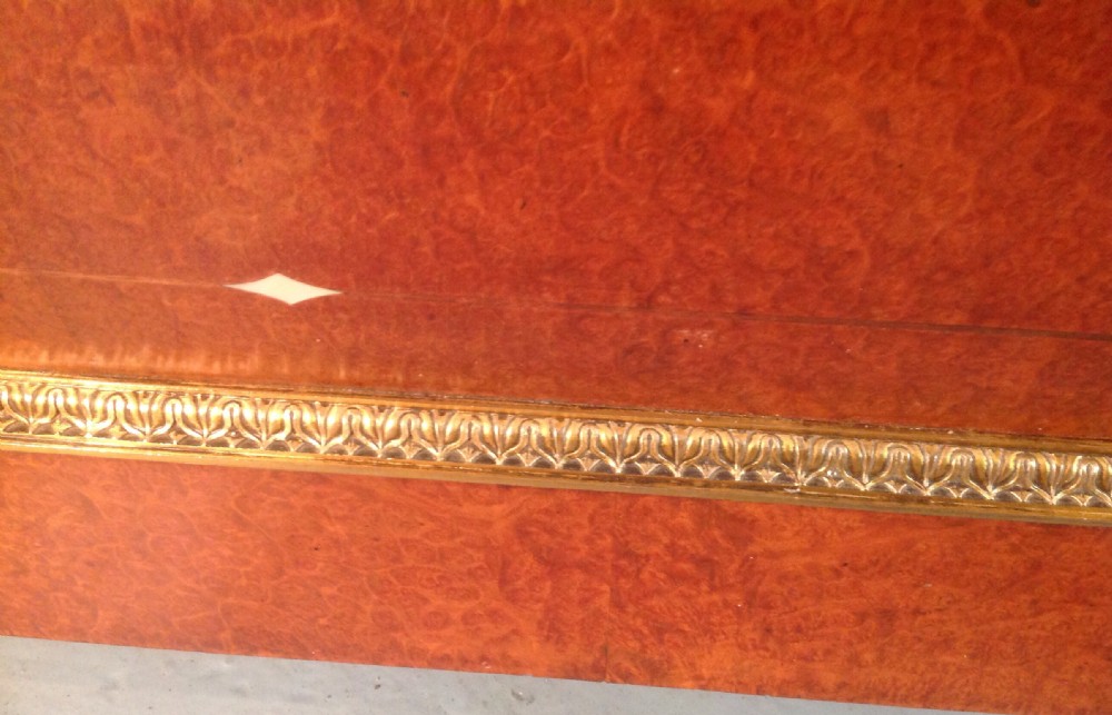 BURR WALNUT FRENCH KINGSIZE BED View XIV