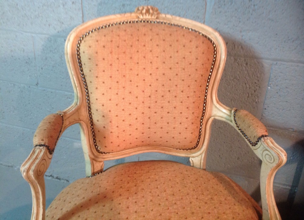 PAIR OF CARVED FRENCH ARMCHAIRS View VII