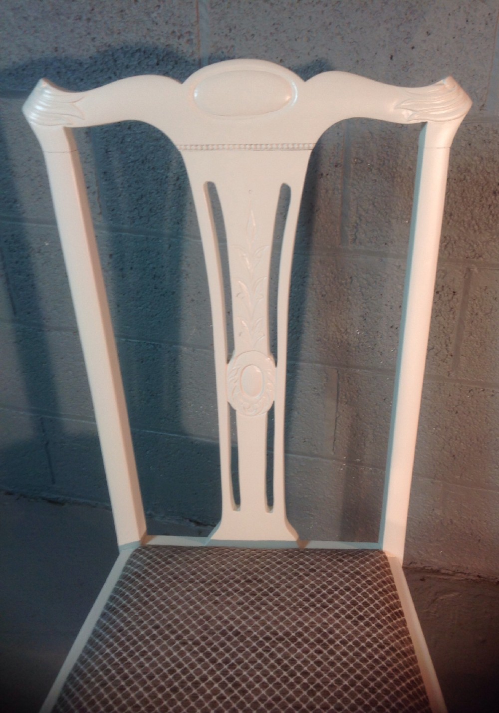 SET OF SIX PAINTED MAHOGANY DINING CHAIRS View VIII