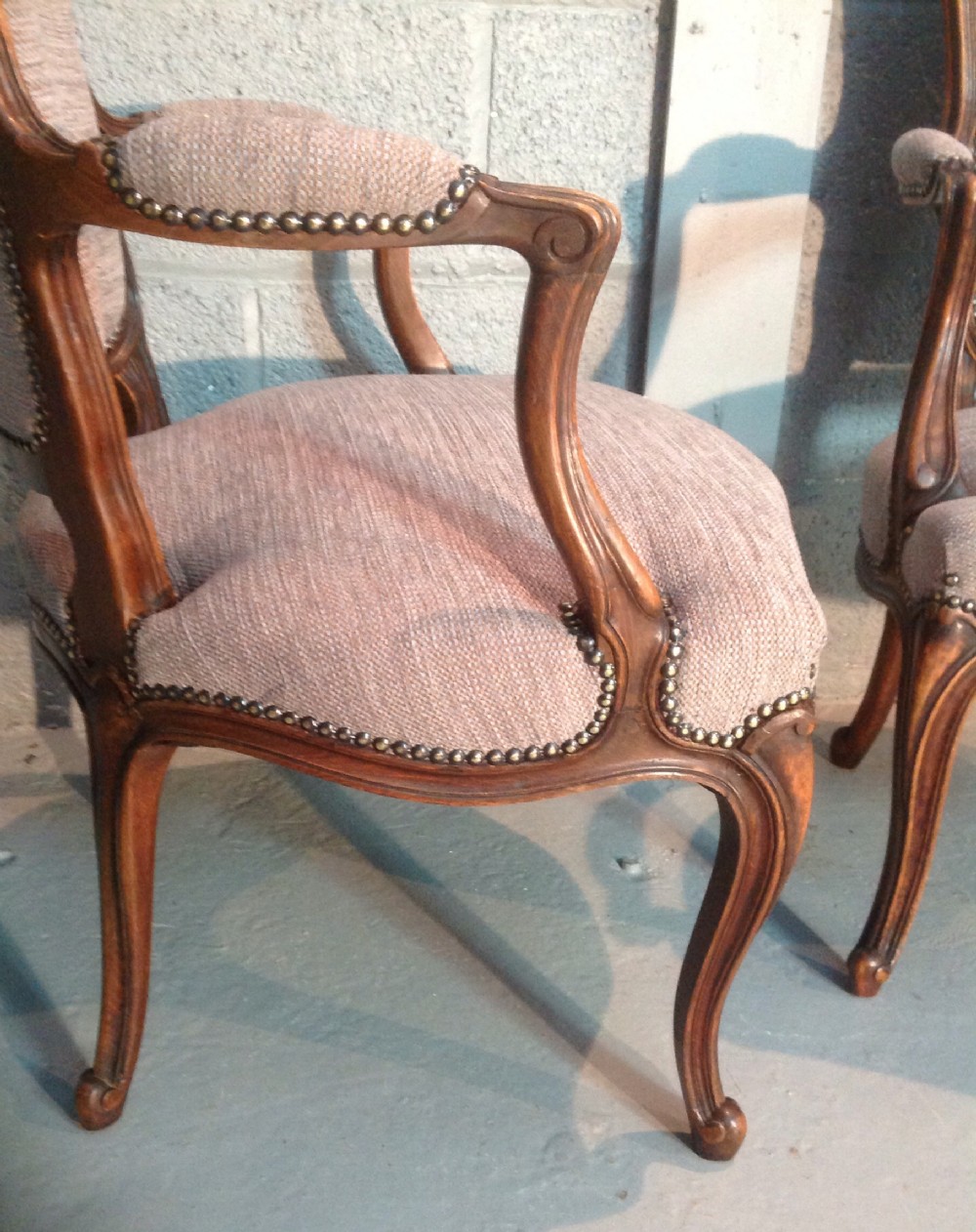 PAIR OF FRENCH ARMCHAIRS View IV