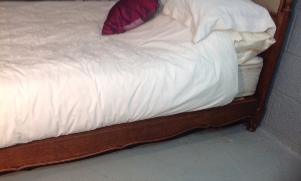 OVERSIZE OAK FRENCH KINGSIZE BED View VI