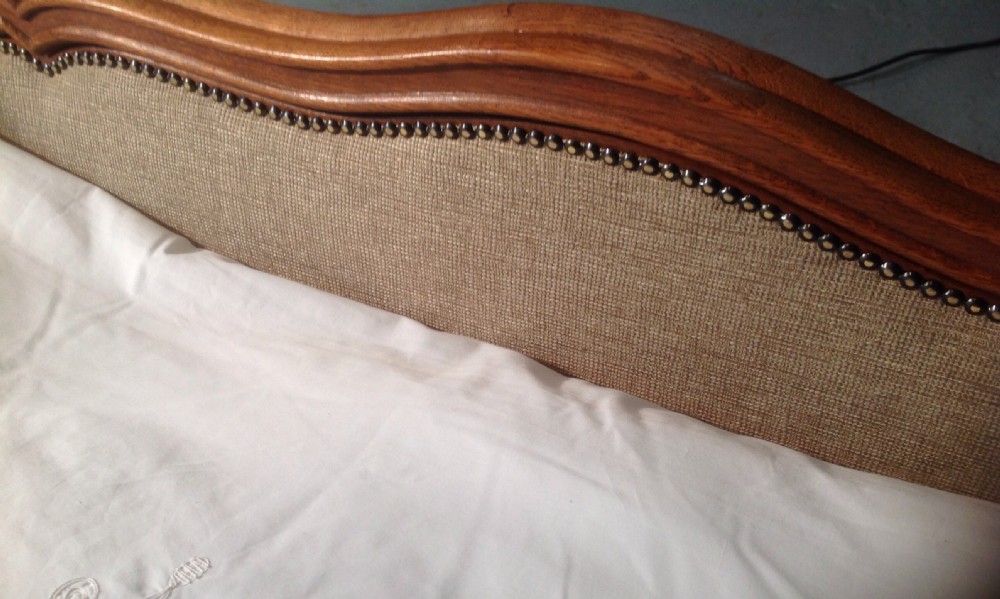 OVERSIZE OAK FRENCH KINGSIZE BED View VII