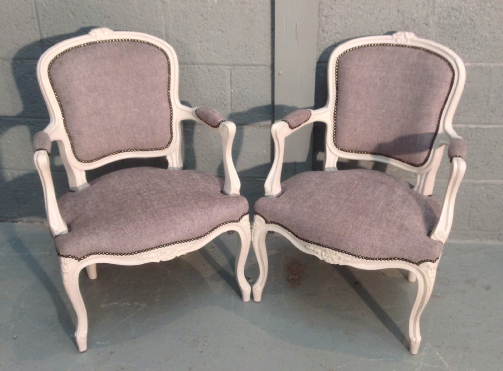 pair of french armchairs - CATEGORY: ANTIQUE CHAIRS - DATED 1890