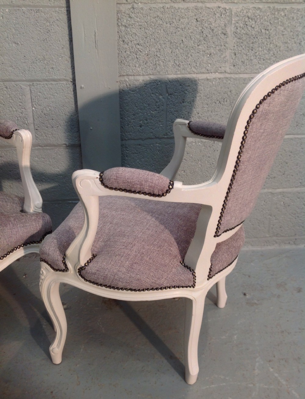 PAIR OF FRENCH ARMCHAIRS View V
