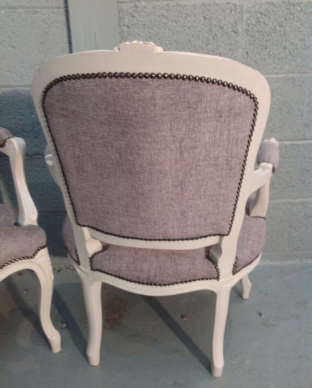 PAIR OF FRENCH ARMCHAIRS View VI