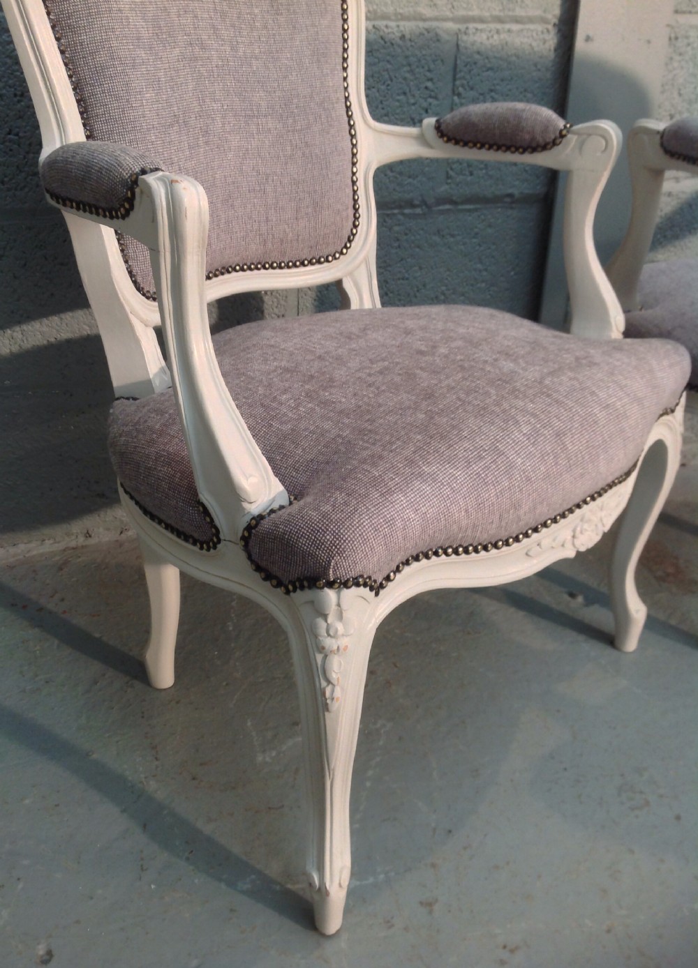 PAIR OF FRENCH ARMCHAIRS View VII