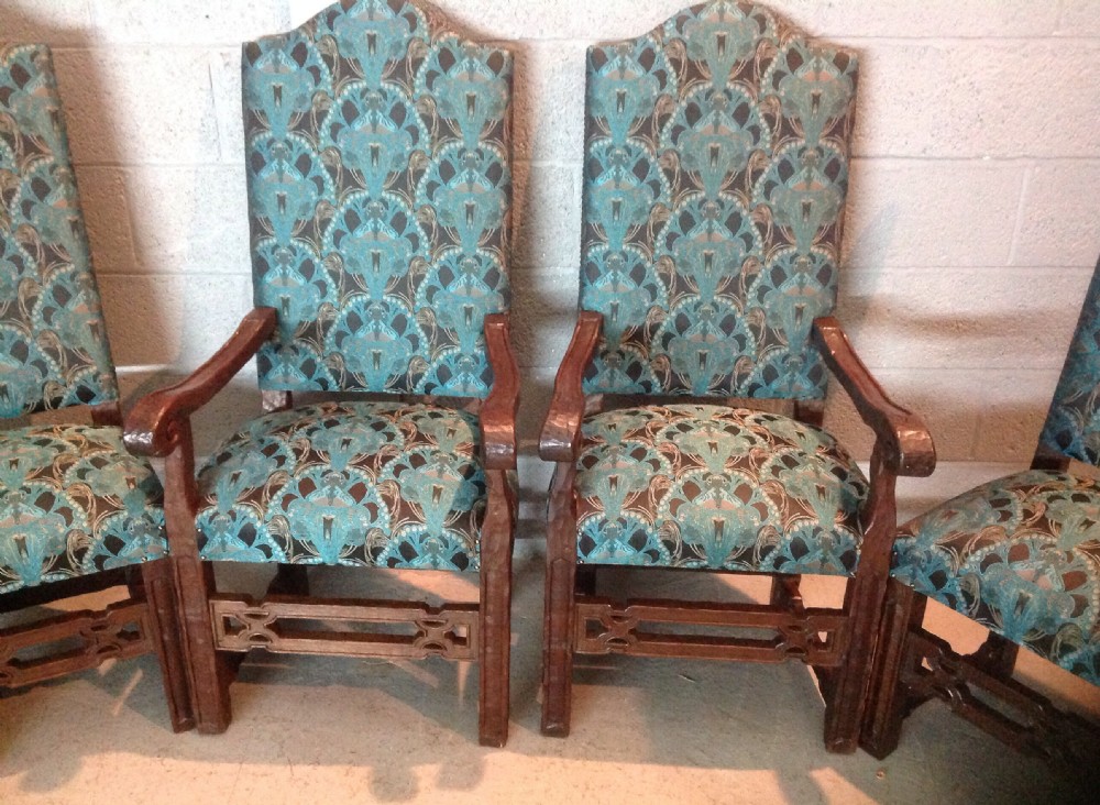SET OF 8 FRENCH DINING CHAIRS View III