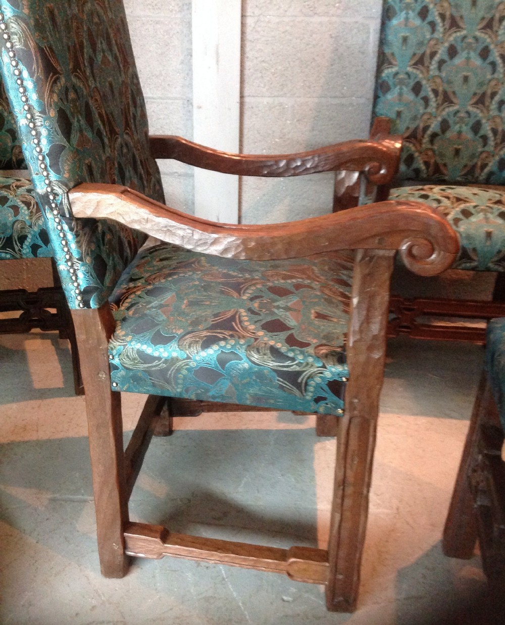 SET OF 8 FRENCH DINING CHAIRS View IX