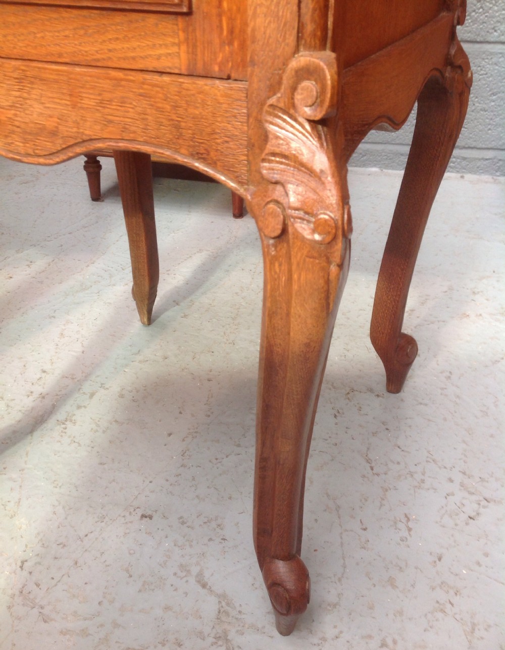 PAIR OF FRENCH OAK BEDSIDE CABINETS View VII