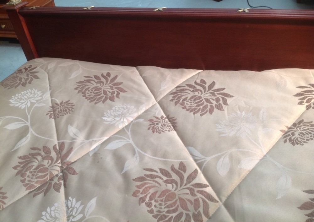 FRENCH MAHOGANY AND BRASS  BED View V