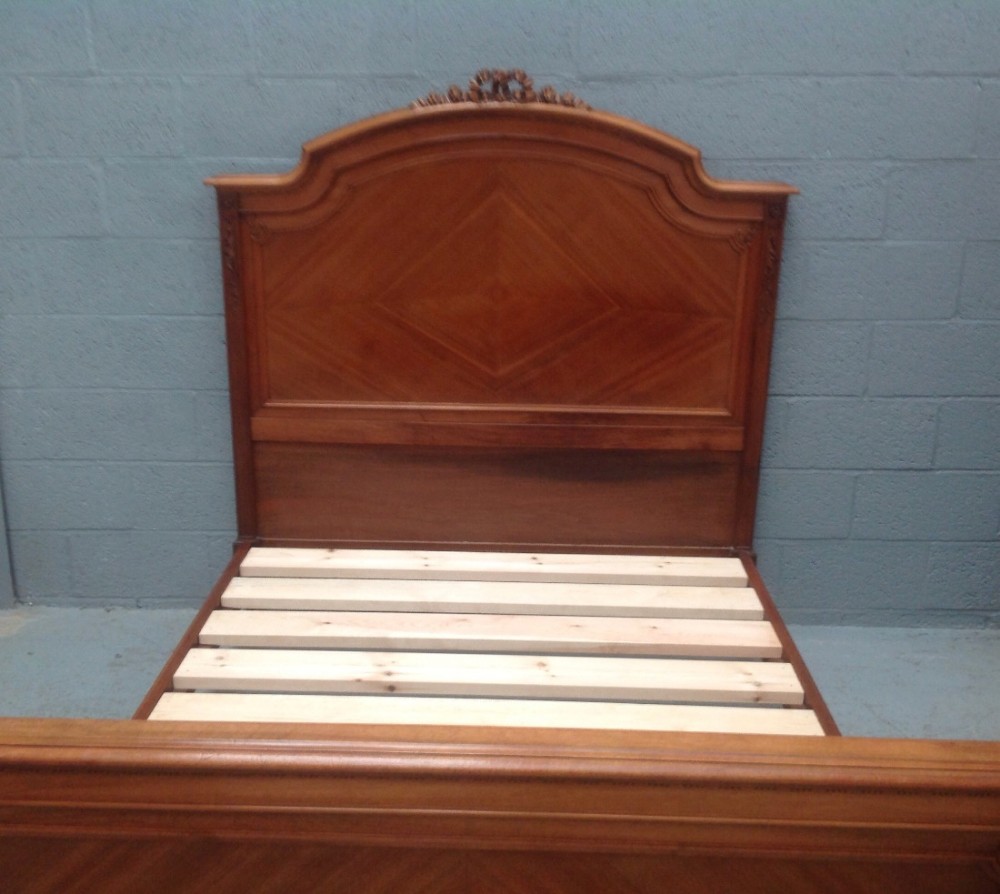 MAHOGANY FRENCH KINGSIZE BED 1600 WIDE View XI