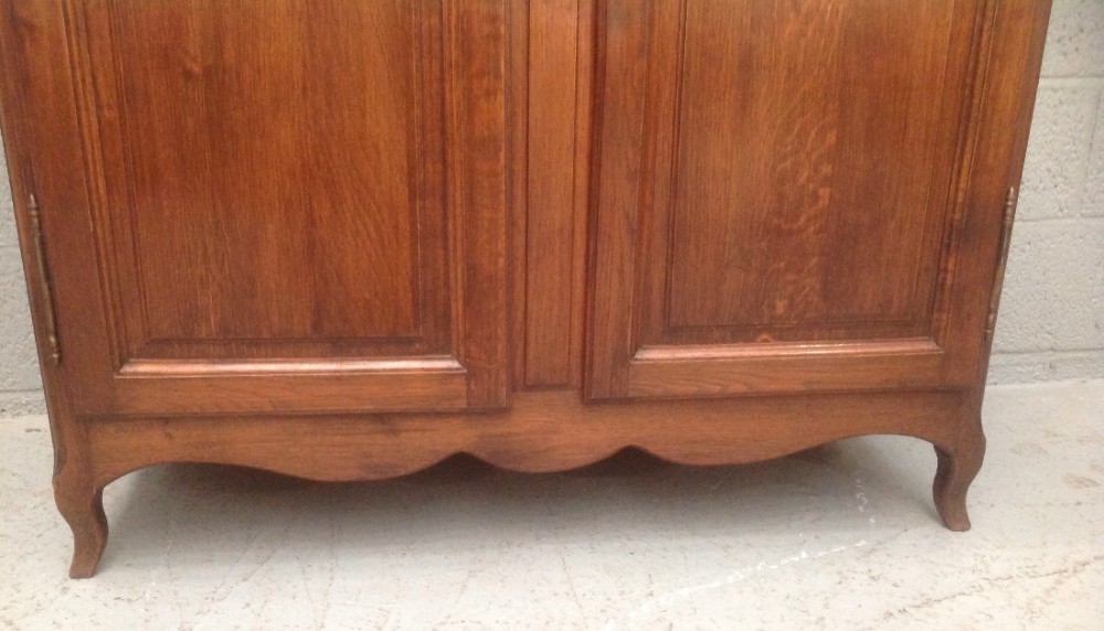 CARVED OAK FRENCH ARMOIRE View IV