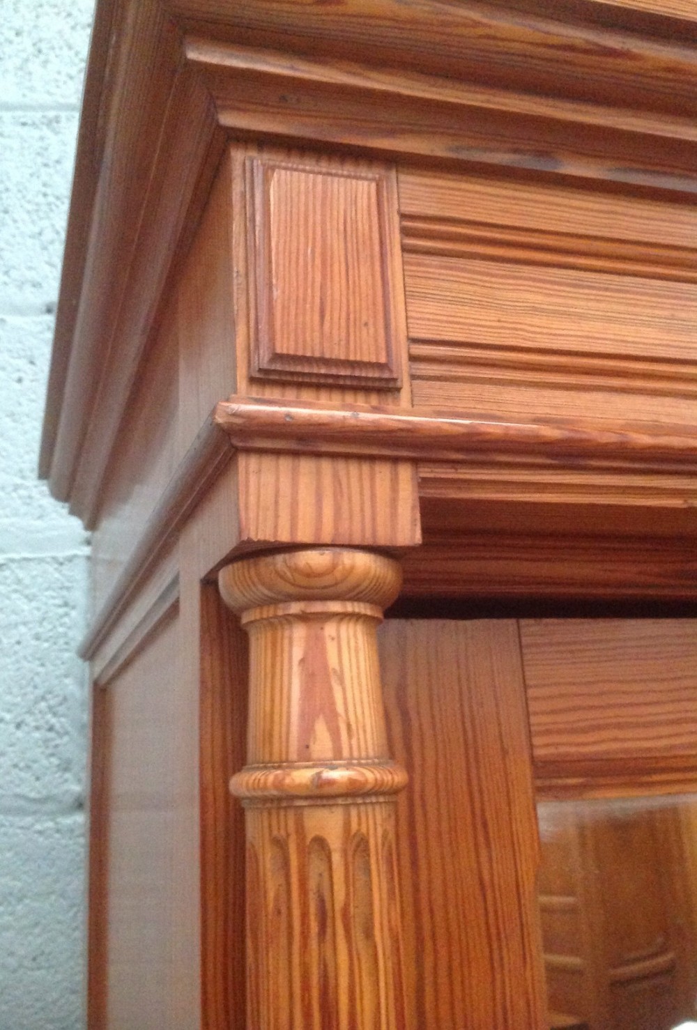 FRENCH PITCH PINE BEDROOM SUITE View XII