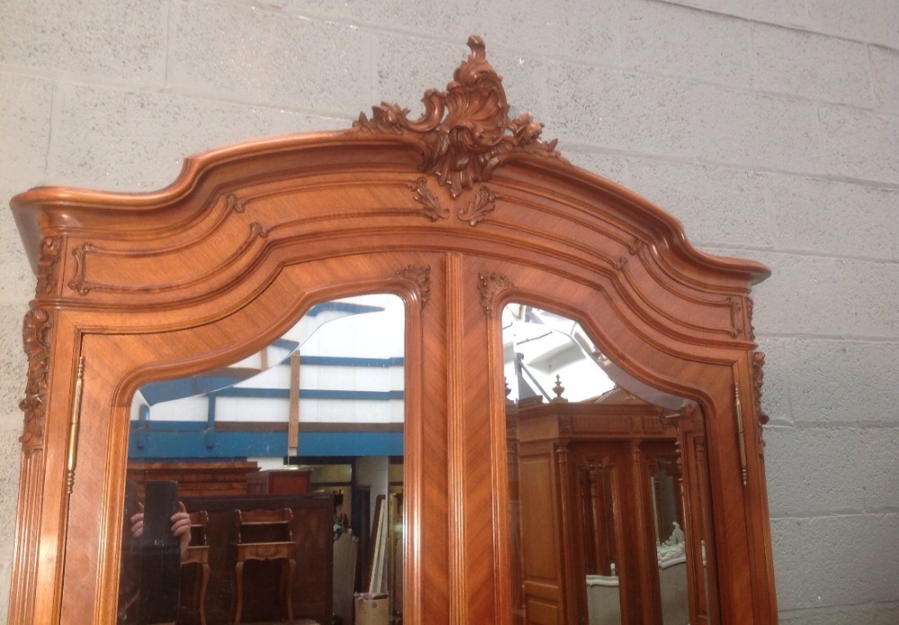 FRENCH WALNUT  ARMOIRE View III
