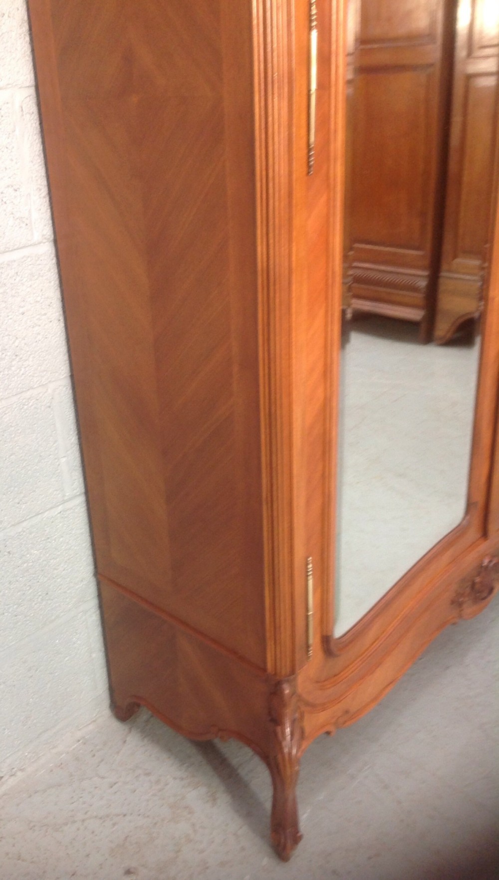 FRENCH WALNUT  ARMOIRE View V