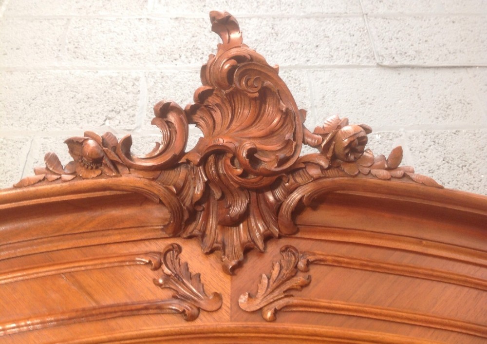 FRENCH WALNUT  ARMOIRE View XII