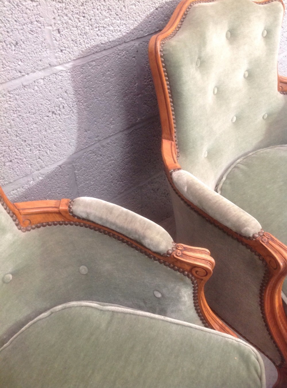 PAIR OF FRENCH ARMCHAIRS View VI