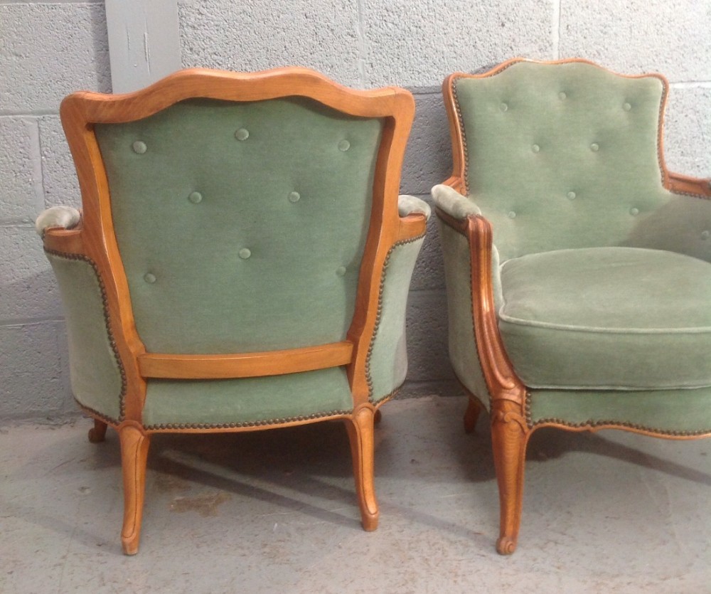 PAIR OF FRENCH ARMCHAIRS View VII