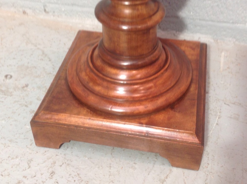FRENCH WALNUT PEDESTAL  STAND View VI