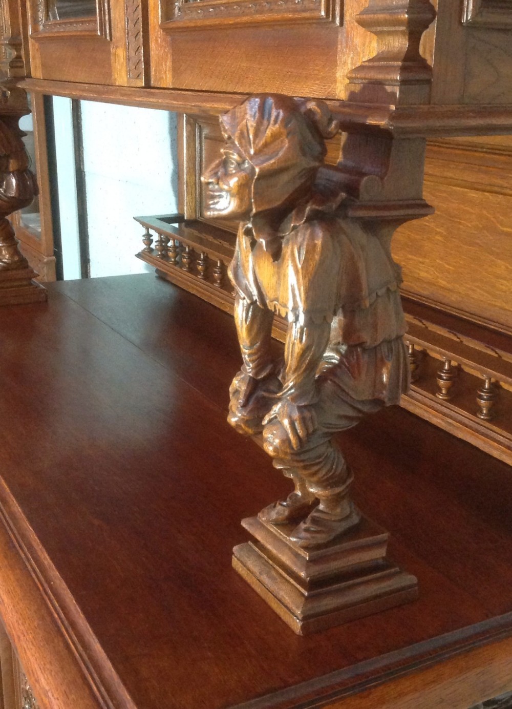 ORNATE CARVED FRENCH CABINET View II