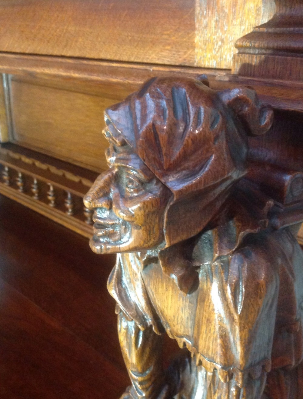 ORNATE CARVED FRENCH CABINET View III