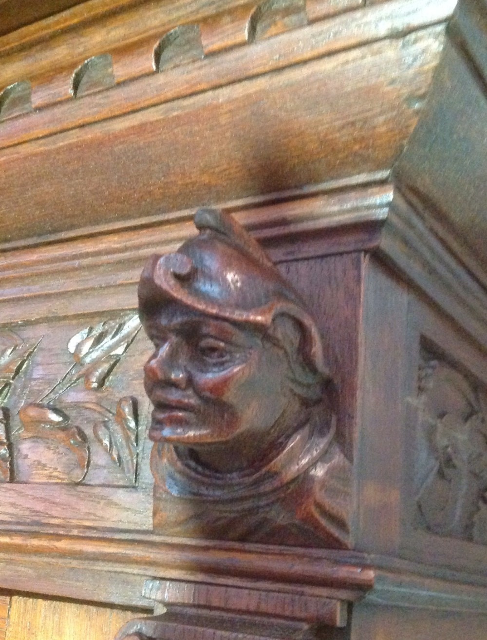 ORNATE CARVED FRENCH CABINET View VI