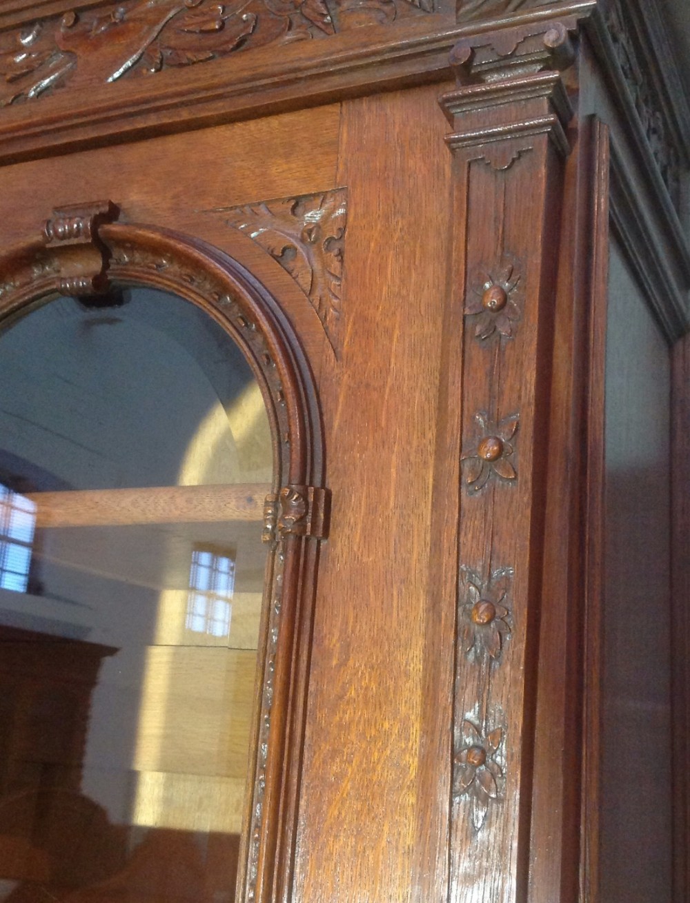 ORNATE CARVED FRENCH CABINET View VII