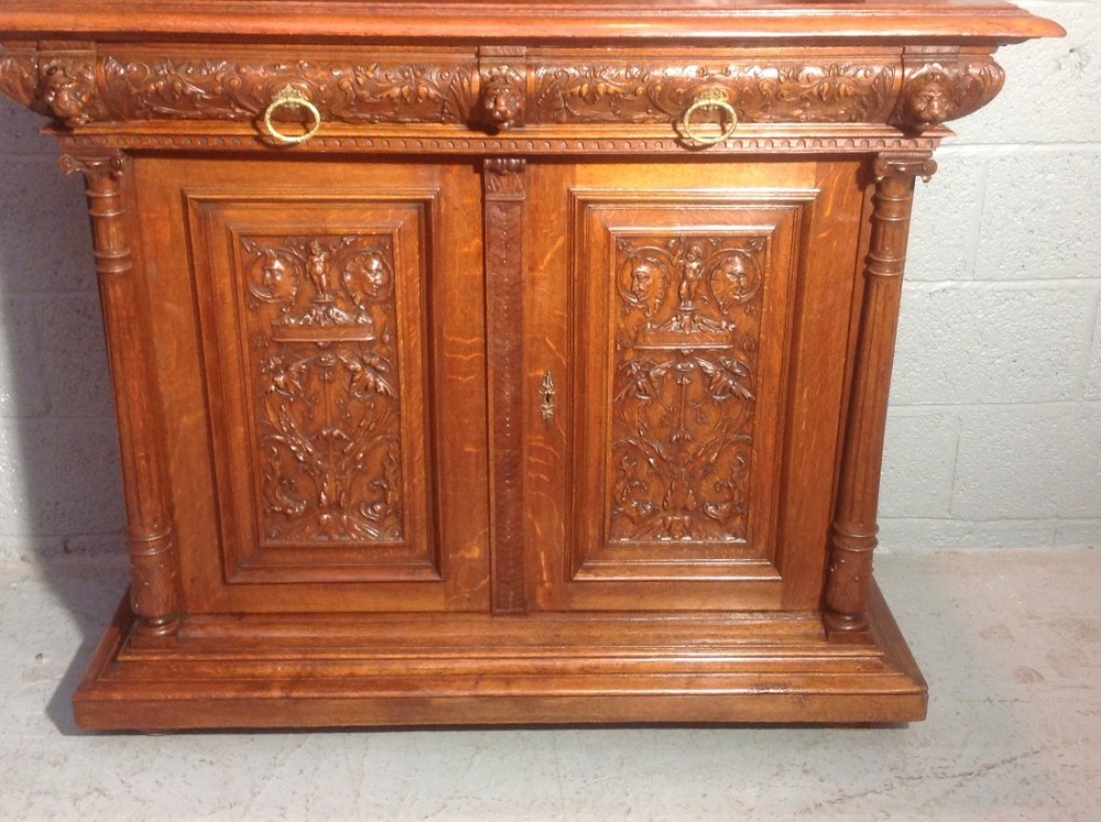 ORNATE CARVED FRENCH CABINET View XIV