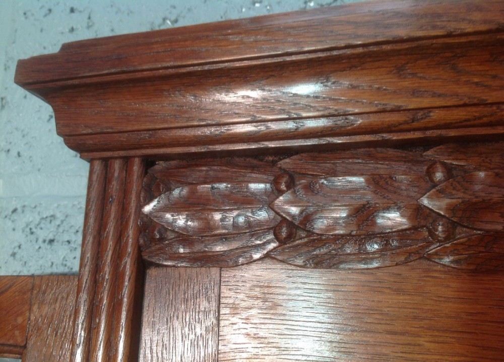 SOLID OAK FRENCH DRESSING TABLE View XIV