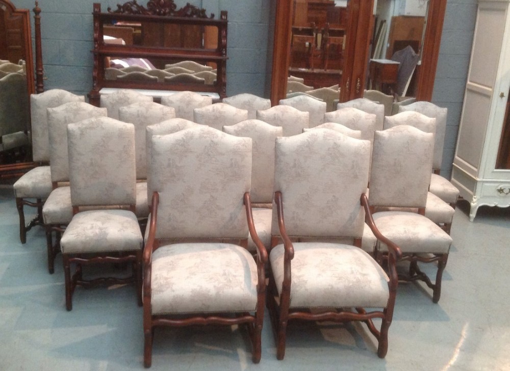 SET OF 20 FRENCH DINING CHAIRS View II